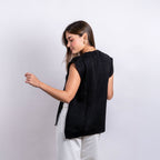 Chaleco Bow Negro