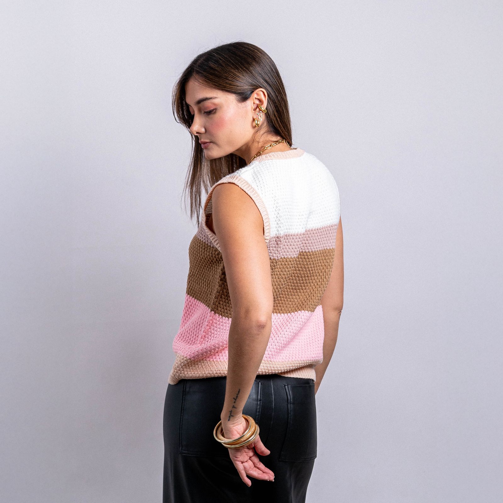 Chaleco Semilla Pastel