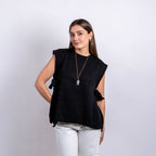 Chaleco Bow Negro