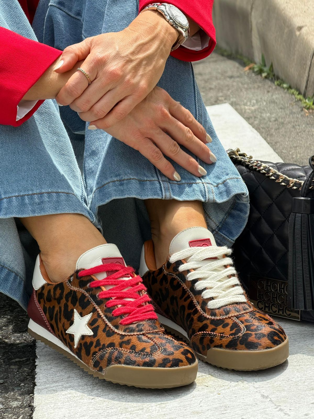 Tenis Praga leopardo