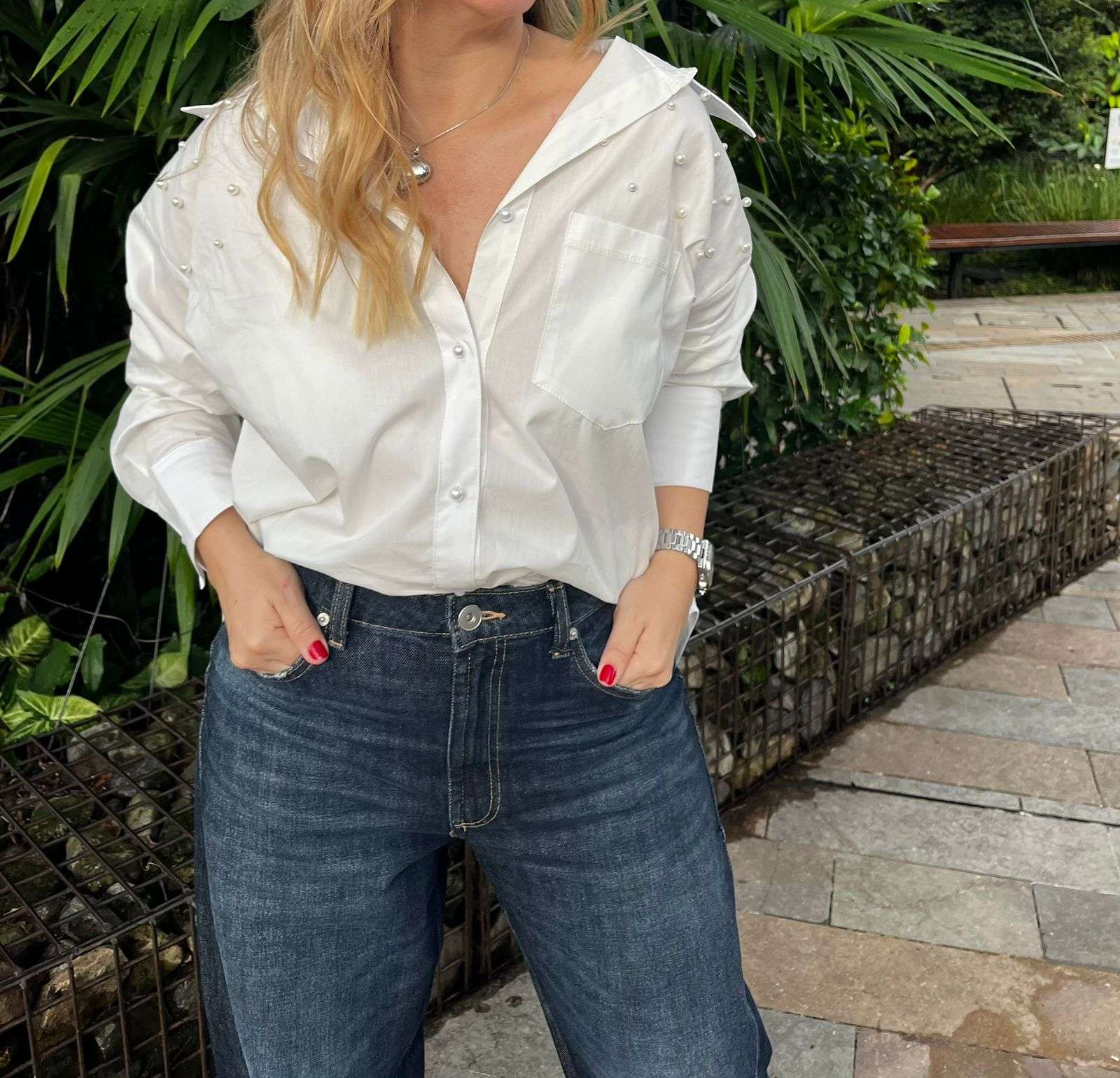 Camisa Gabriela Perlas