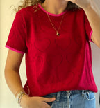 Camisa Cozy Corazon Rojo